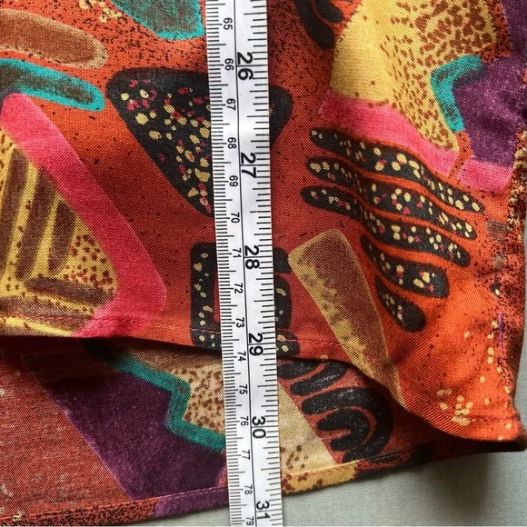 Camargue Men's Long Sleeve Button Up Shirt Sz XL Summer Vacation Hawaiian Funky - Picture 7 of 11